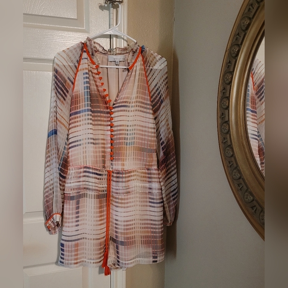 Adelyn Rae Multicolor Striped Romper - Picture 5 of 11